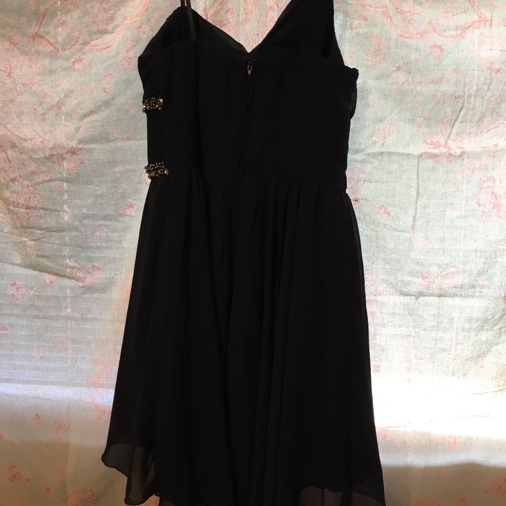 Navy Blue Short Prom Dress